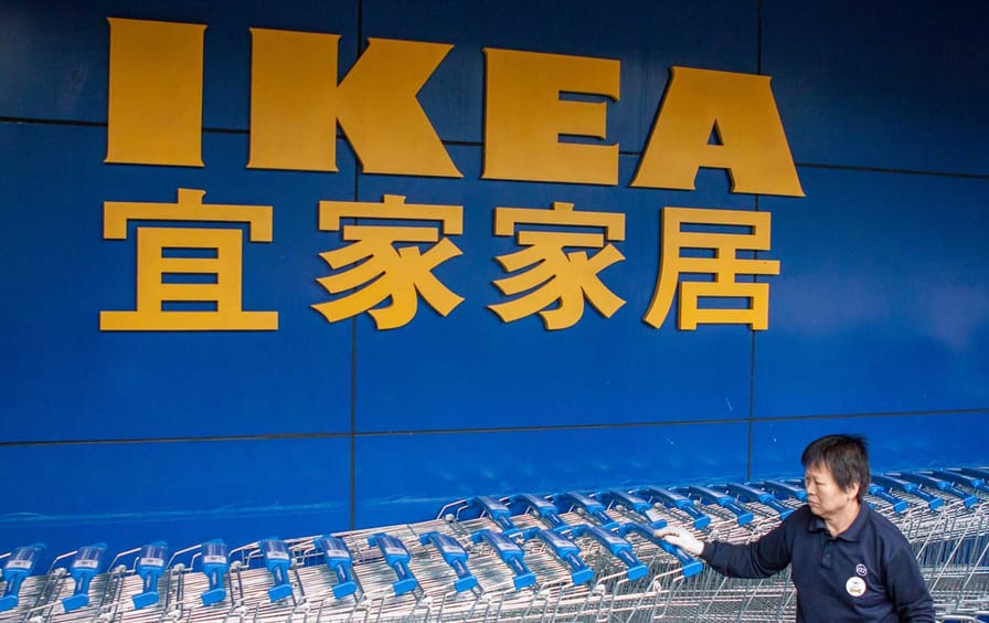 Chinese Ikea Worker
