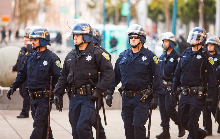 San Francisco police in 2011