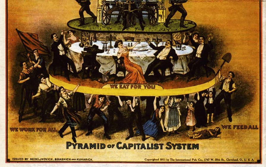 Anti-capitalism poster