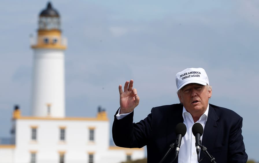 Trump Speaks on Brexit