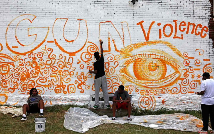 Mural Against Gun Violence