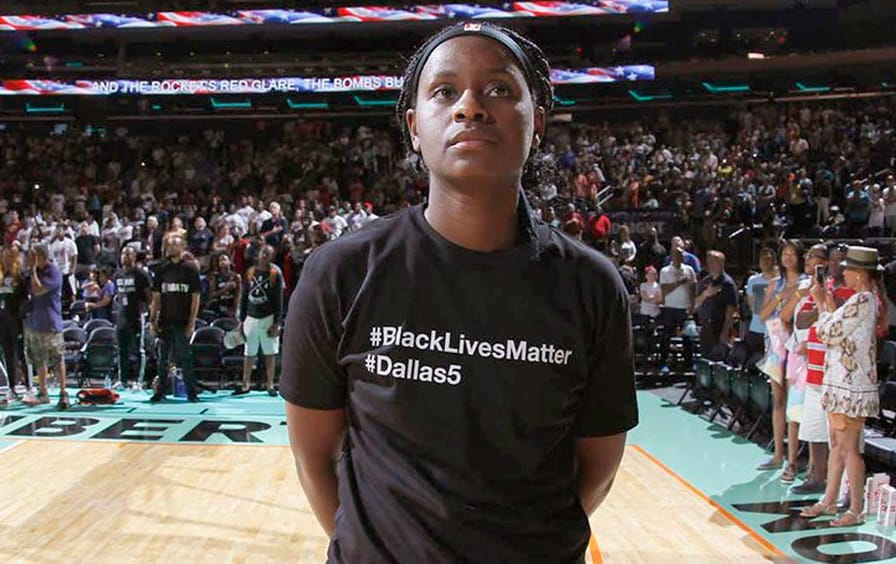 New York Liberty Black Lives Matter T-shirts