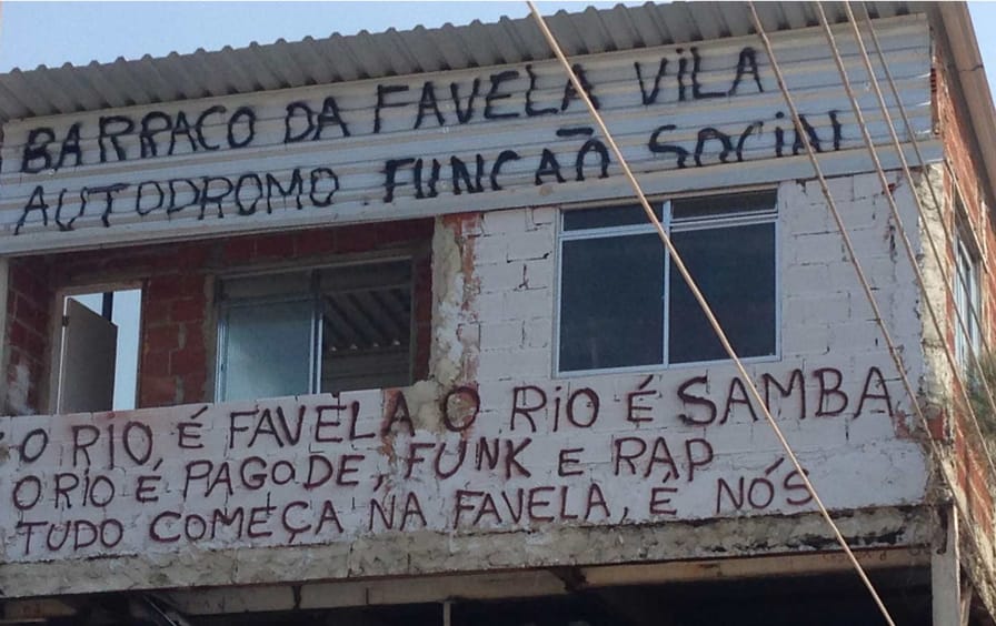 Favela hut in Rio