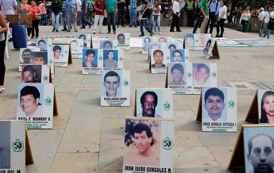 The disappeared of Colombia