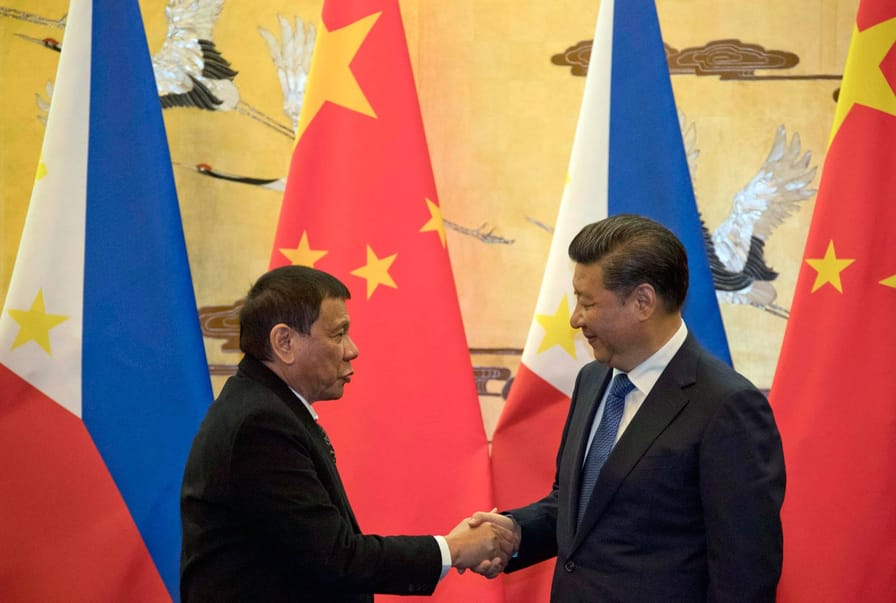 Duterte in China