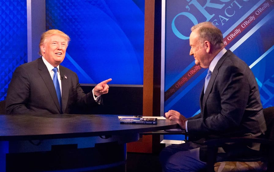 Donald Trump and Bill O'Reilly