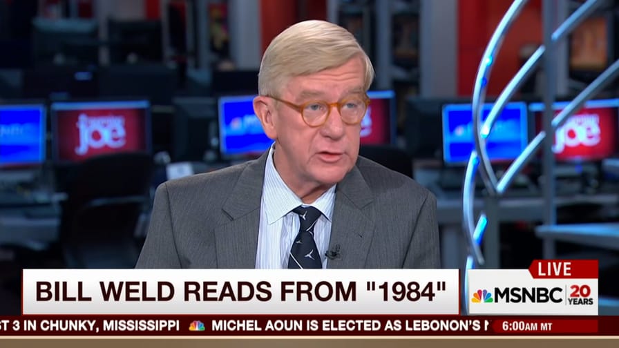 Bill Weld Morning Joe