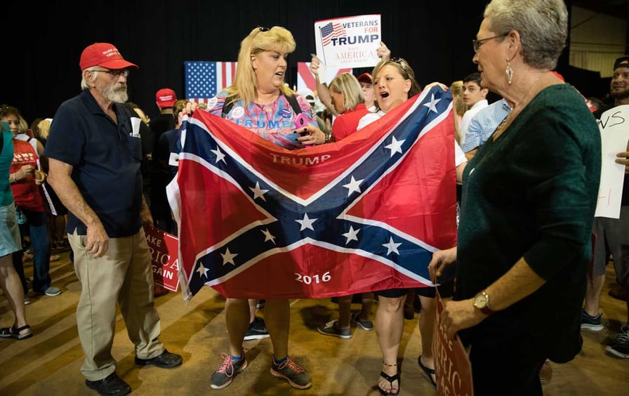 Trump Confederate Flag