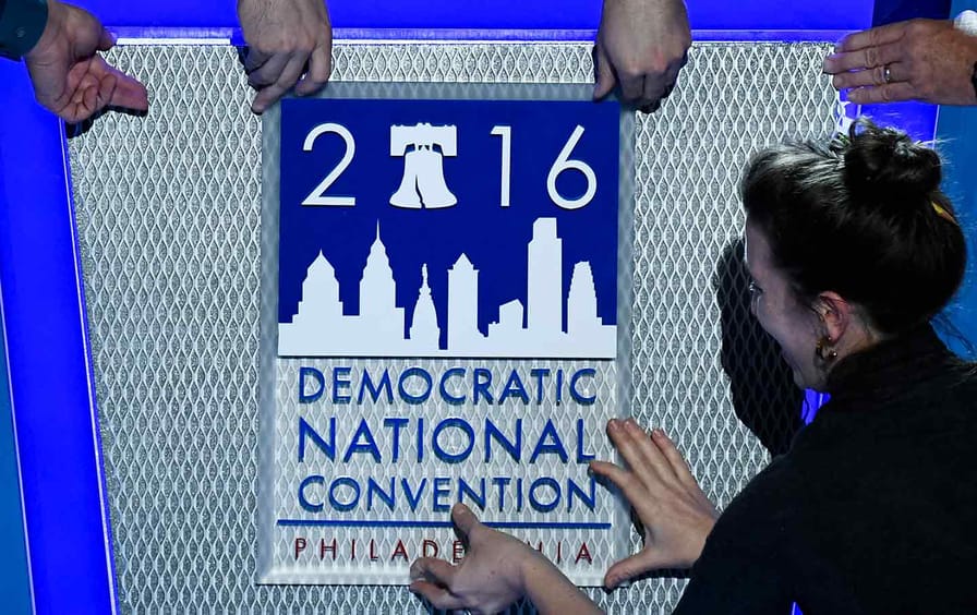 DNC sign