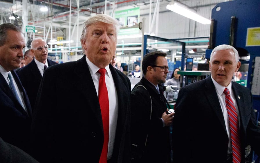 Trump at Carrier Plant