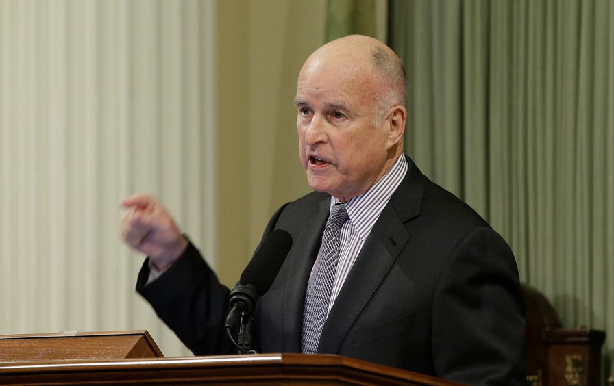 Jerry Brown speaking