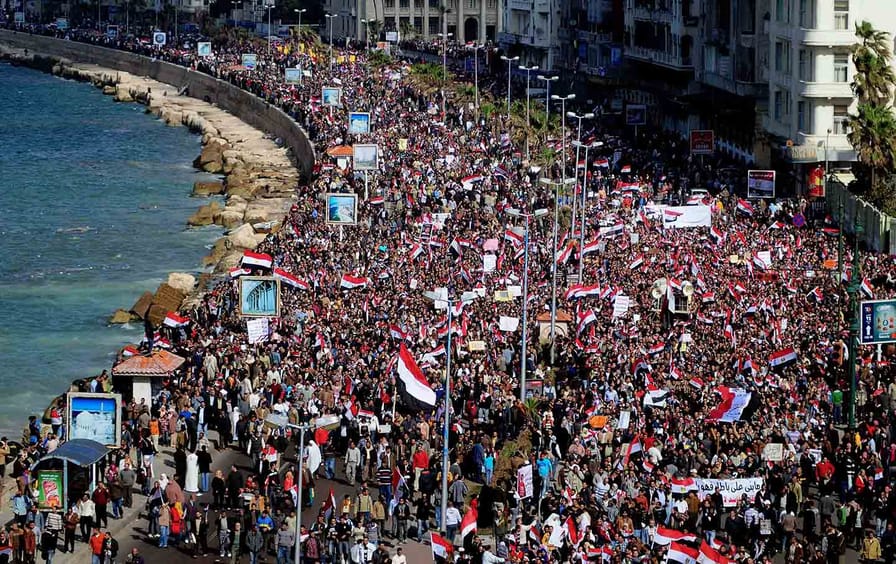 Alexandria during the 2011 uprising