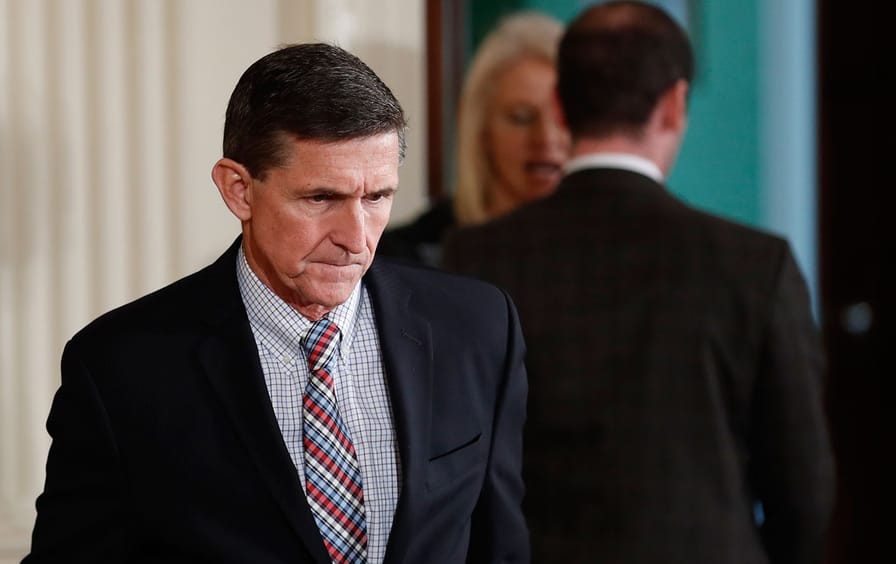 Flynn at White House
