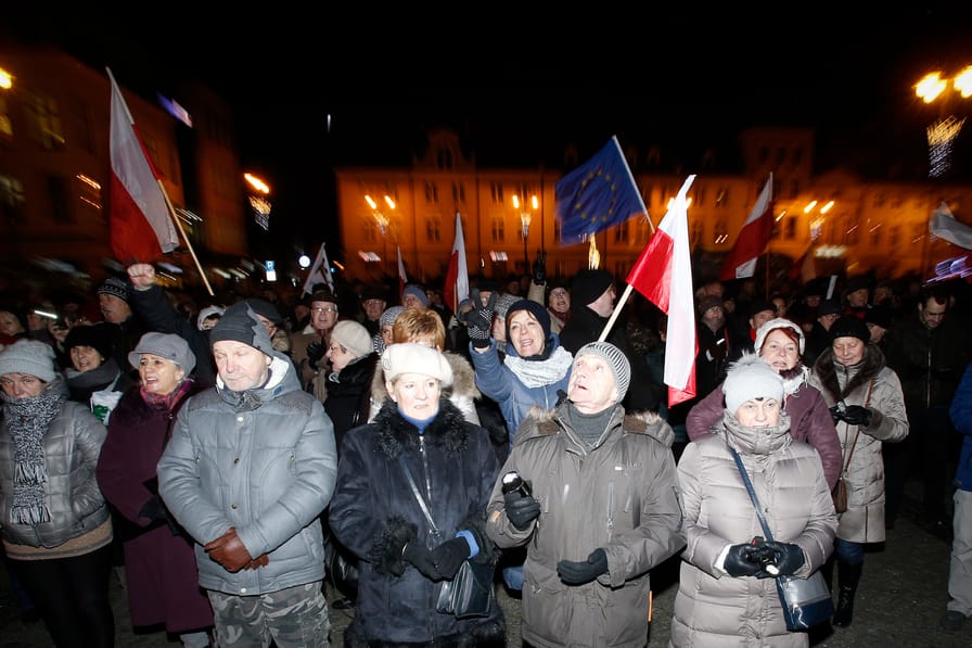 Poland: KOD moviment protest against polish government