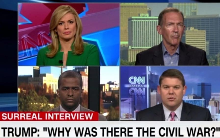 CNN Roundtable on Trump's Civil War Comments