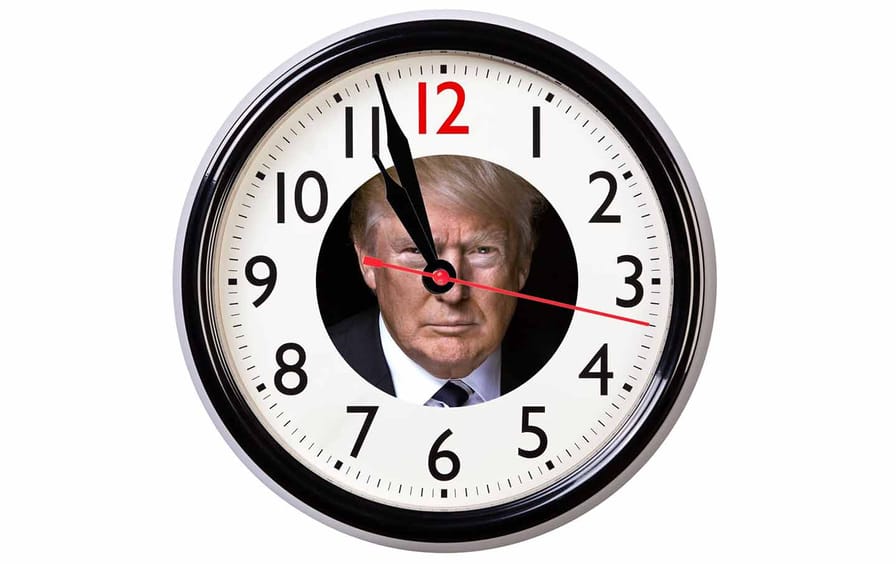 trump impeachment clock