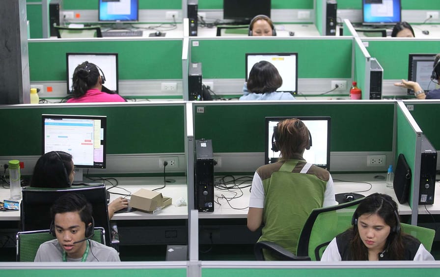 Call center workers