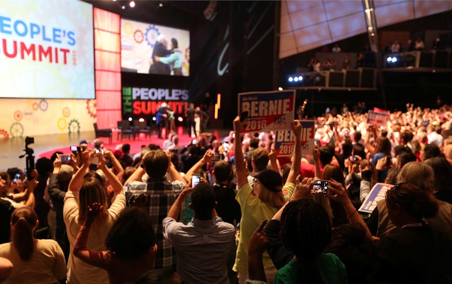 Bernie Sanders at People's Summit