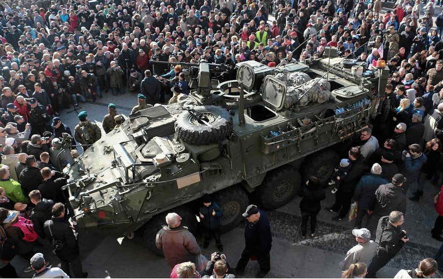 Tank in Poland