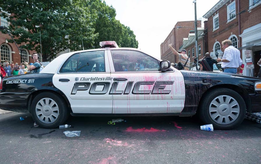 Charlottesville Police Car