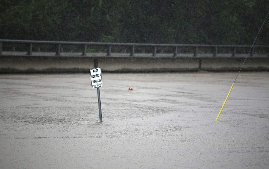 Tropical Storm Harvey Flood Damage