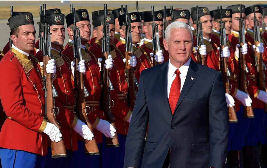 Pence in Montenegro