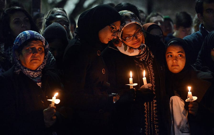 Chapel Hill vigil