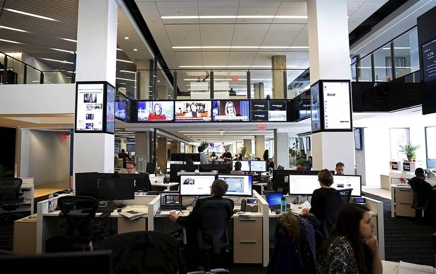 Washington Post newsroom