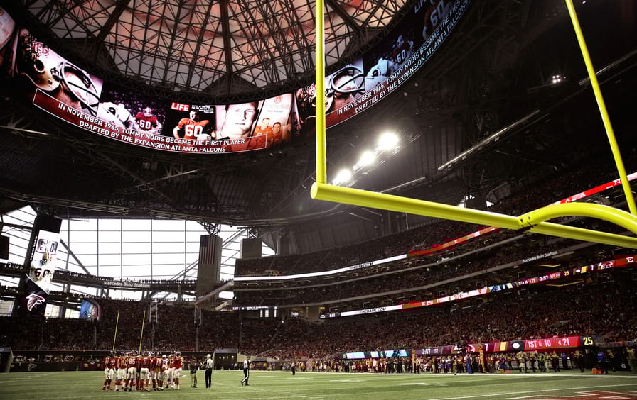 Atlanta’s new $1.5 billion Mercedes-Benz Stadium