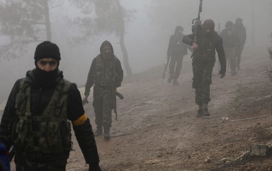 Turkish Soldiers in Afrin
