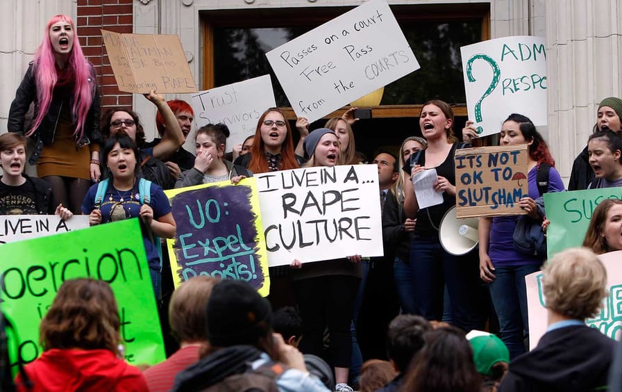 College Rally Against Campus Rape