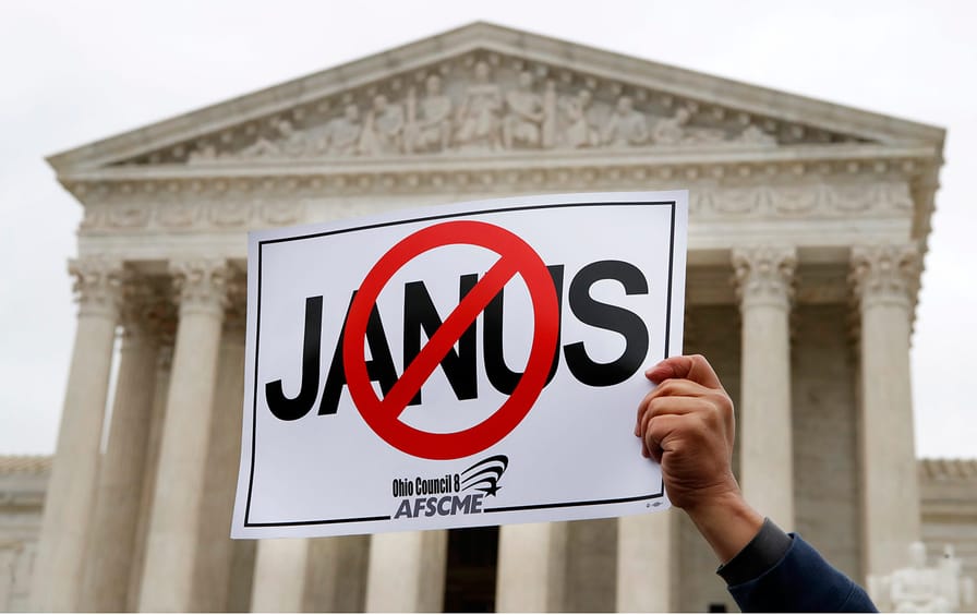 Janus protest supreme court
