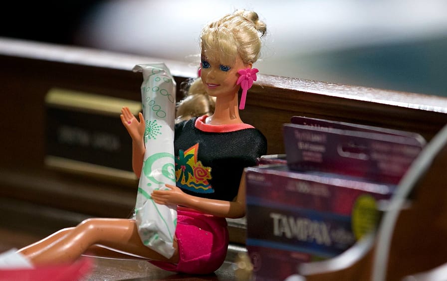 Barbie doll tampon