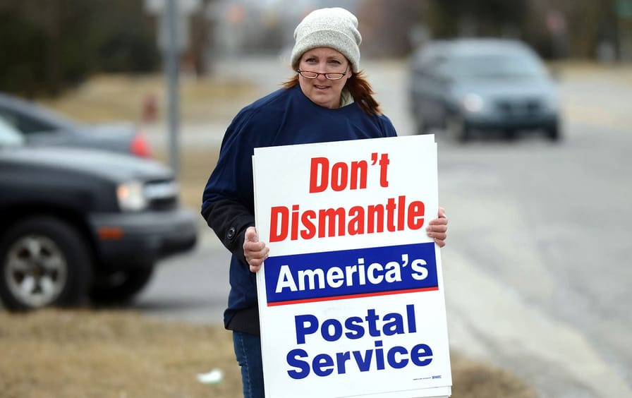 Postal Service Protest