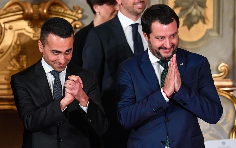Salvini-DiMaio-italy-ap-img