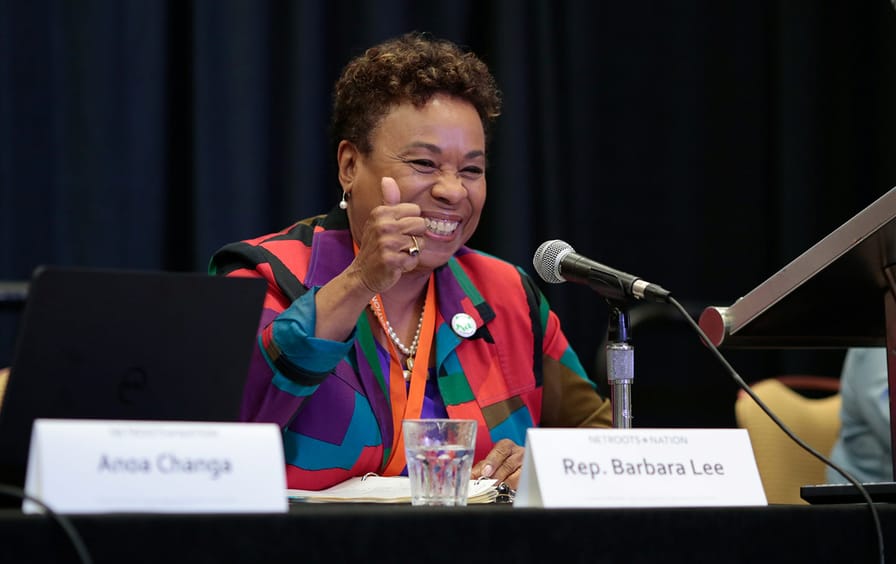 Barbara Lee at Netroots Nation