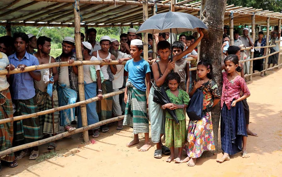 Rohingya Children Camp
