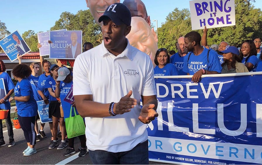 Andrew Gillum Campaigns in Tallahassee
