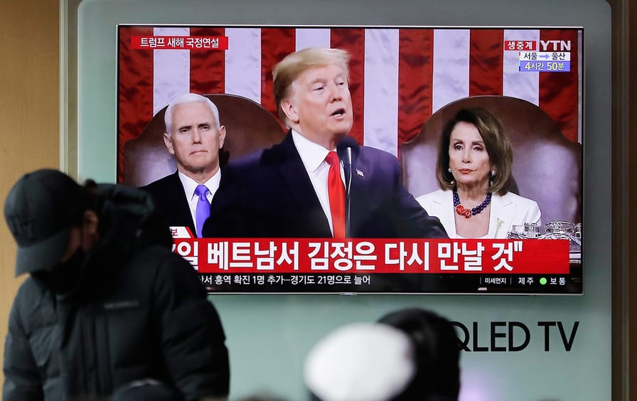 Trump SOTU South Korea