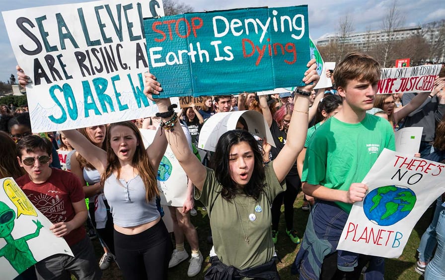 Student climate protests