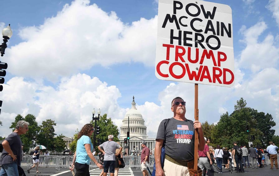 A veteran mourning McCain