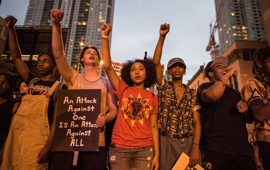 Black Lives Matter Chicago protest