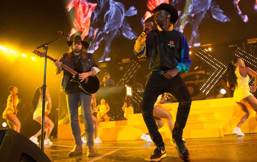 Billy Ray Cyrus and Lil Nas X perform