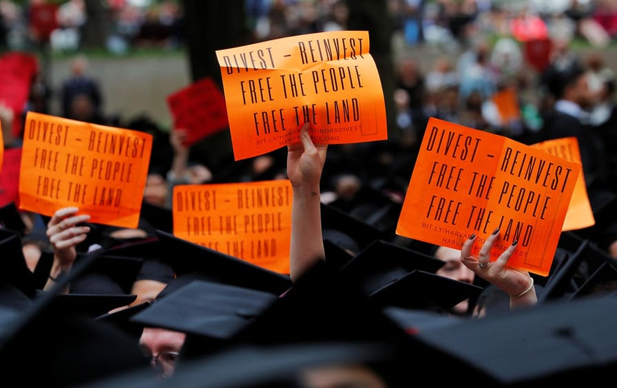 Harvard Prison Divest Protests