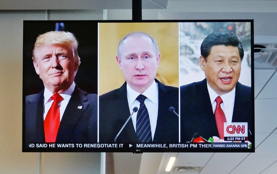 Trump, Putin and Jinping