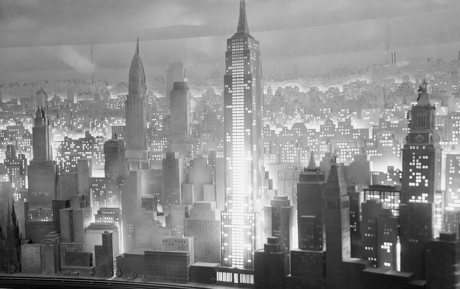 Diorama of Manhattan at 1939 World's Fair