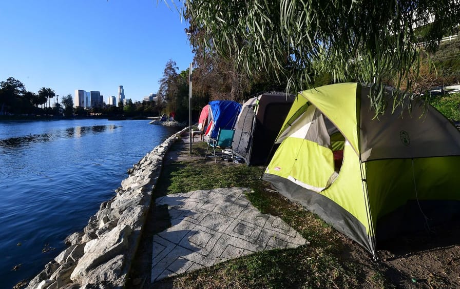 California tent encampments