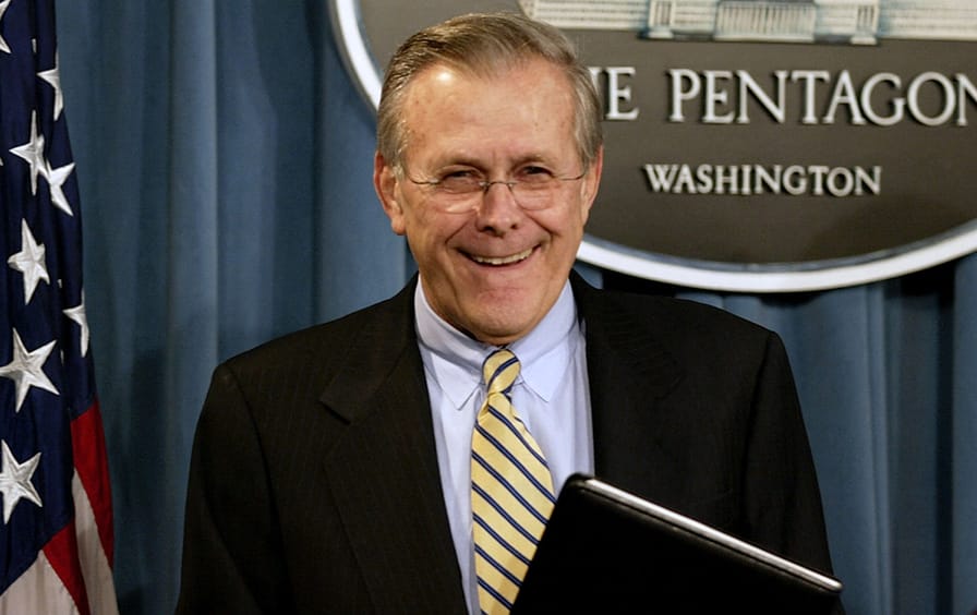 Evil Donald Rumsfeld
