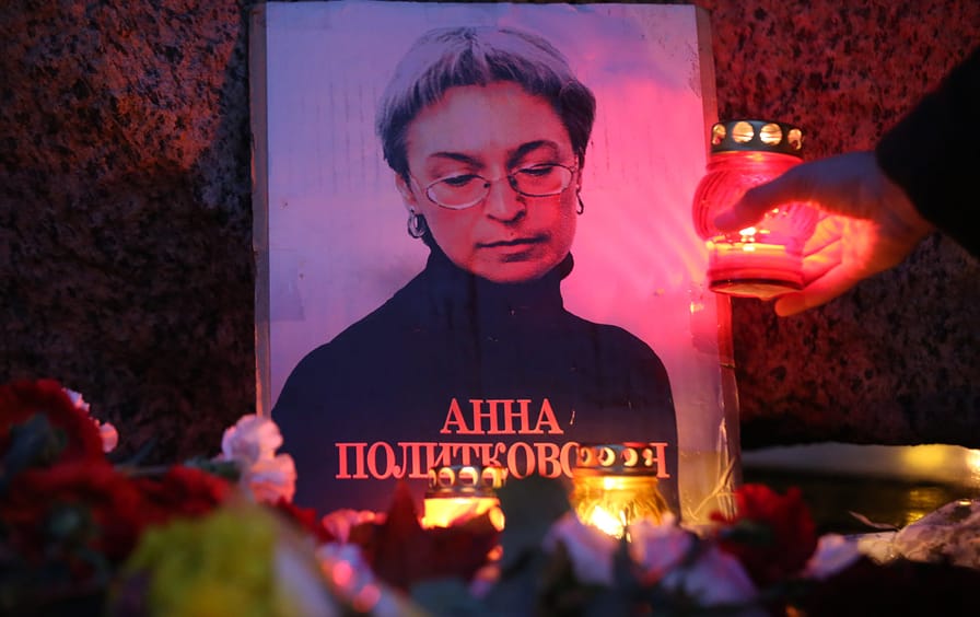A memorial for Anna Politkovskaya