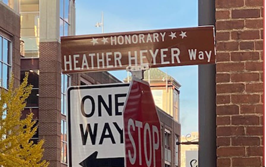 Heather Heyer Way in Charlottesville